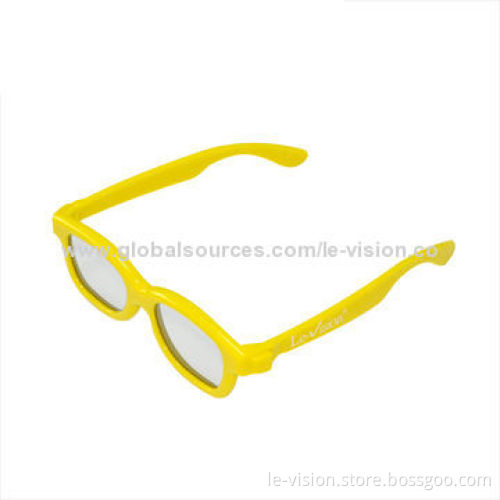 Le-Vision Supply Children's Passive 3D Glasses for Digital Cinema and Home Theater